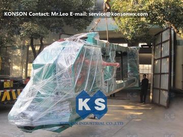 High Efficiency Gabion Mesh Netting Machine Automatic 80MM x 100MM Mesh 4300mm