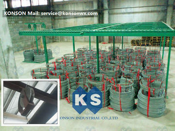 Seng Tinggi Dan PVC Galfan Dilapisi Kawat Hexagonal Mesin Wire Diameter Opsional