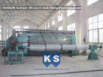 Automatic Hexagonal Wire Netting Weaving Machine / Gabion Mesh Production Line